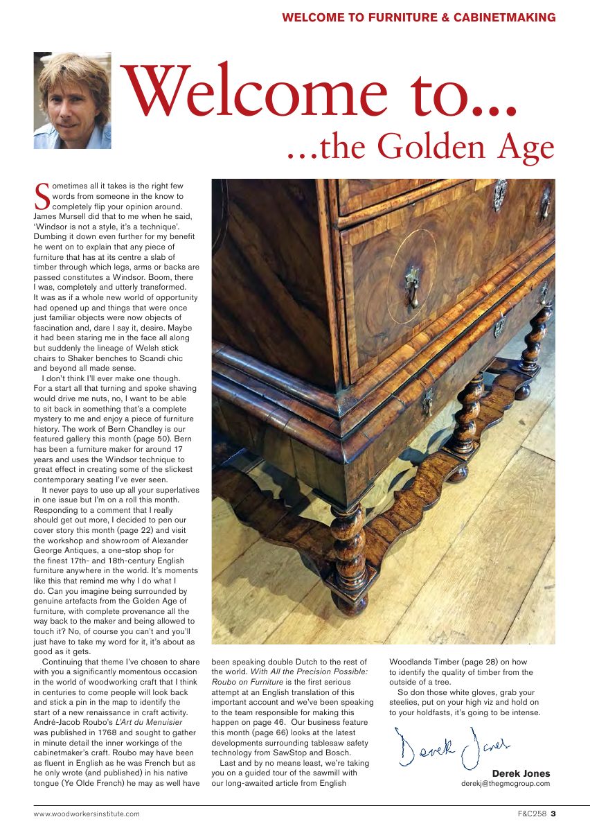 Furniture Cabinetmaking第258期