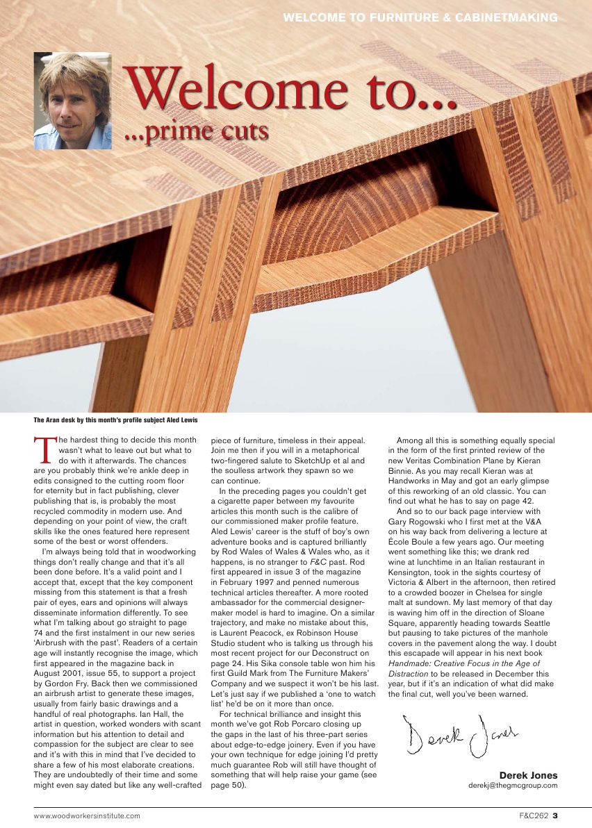 Furniture Cabinetmaking第262期