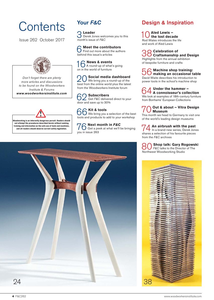 Furniture Cabinetmaking第262期