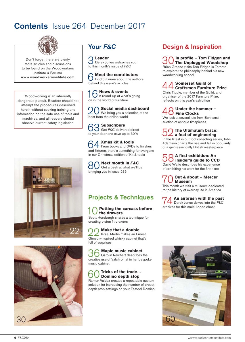 Furniture Cabinetmaking第264期