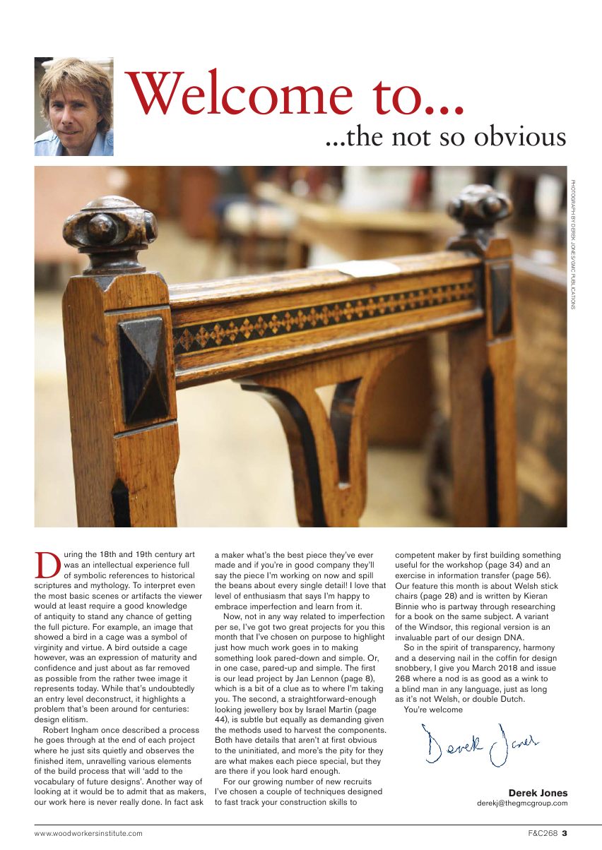 Furniture Cabinetmaking第268期