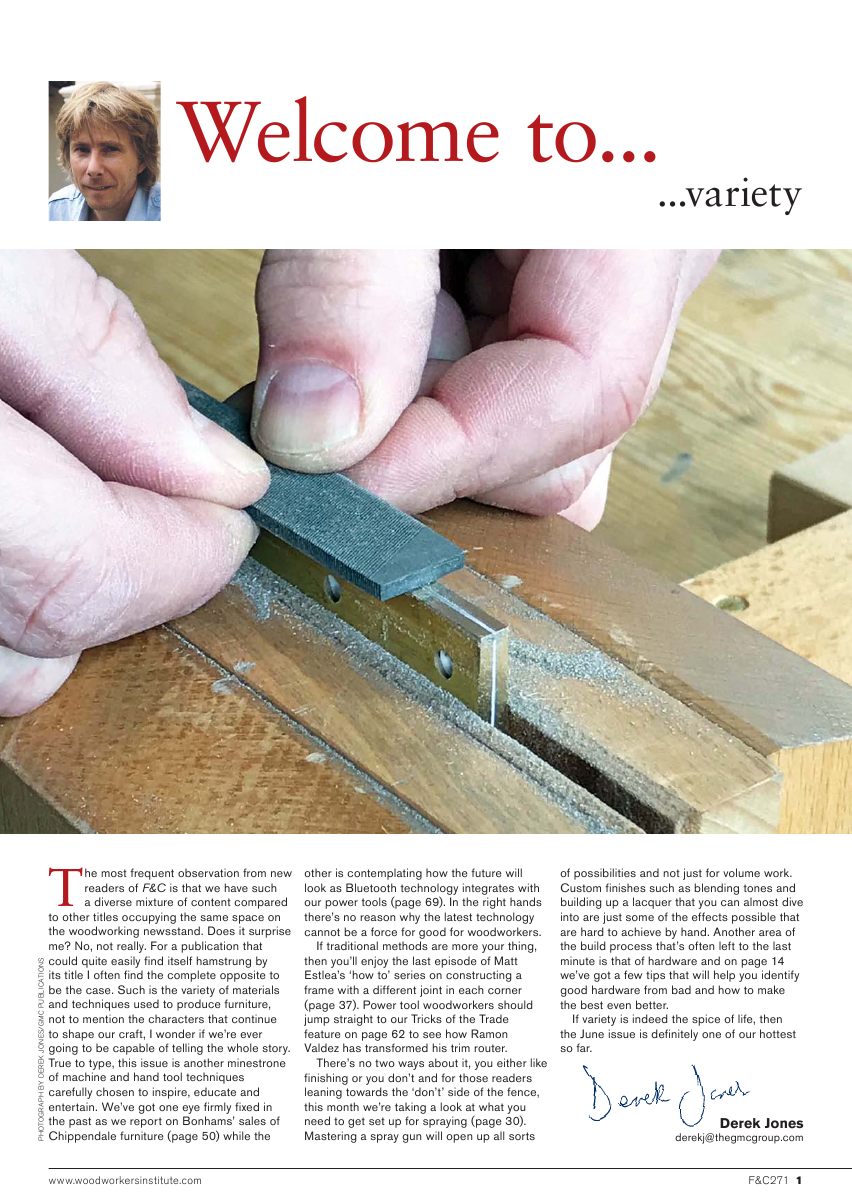 Furniture Cabinetmaking第271期