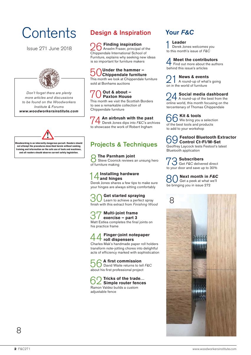 Furniture Cabinetmaking第271期