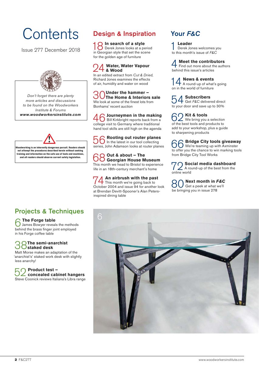 Furniture Cabinetmaking第277期