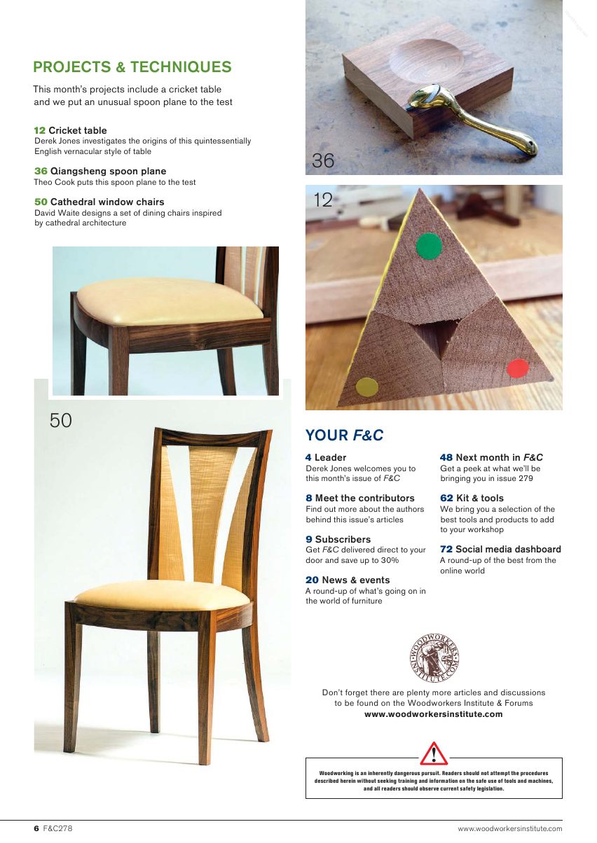 Furniture Cabinetmaking第278期