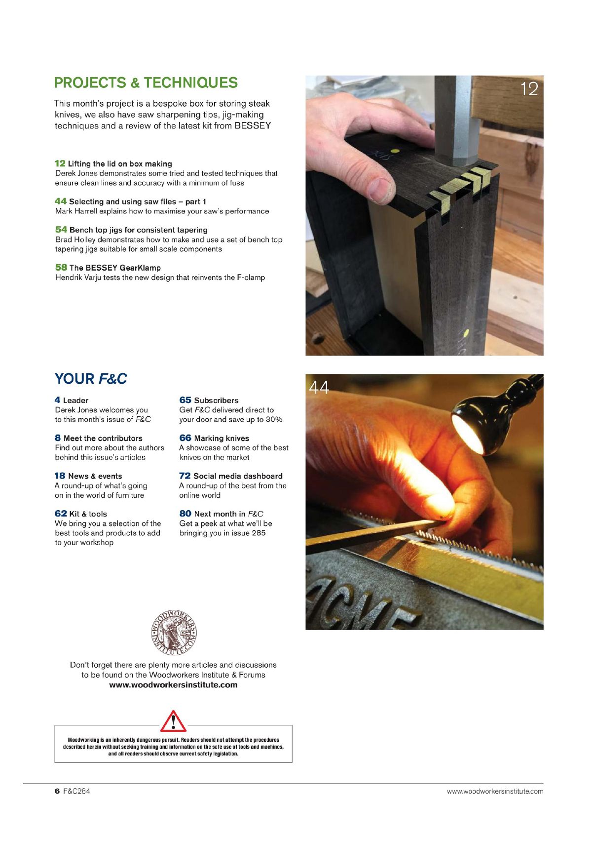 Furniture Cabinetmaking第284期