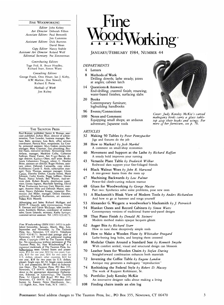 fina woodworking第44期