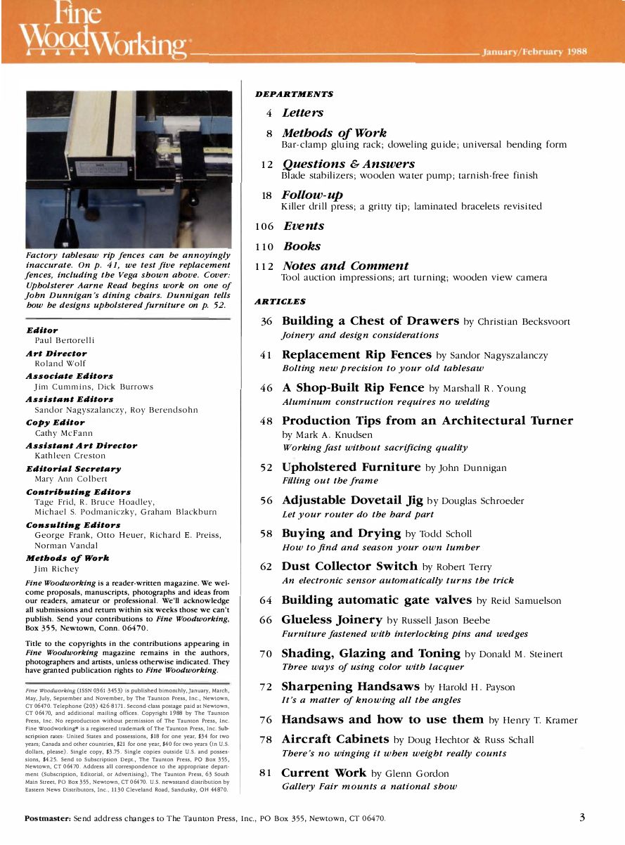 fina woodworking第68期