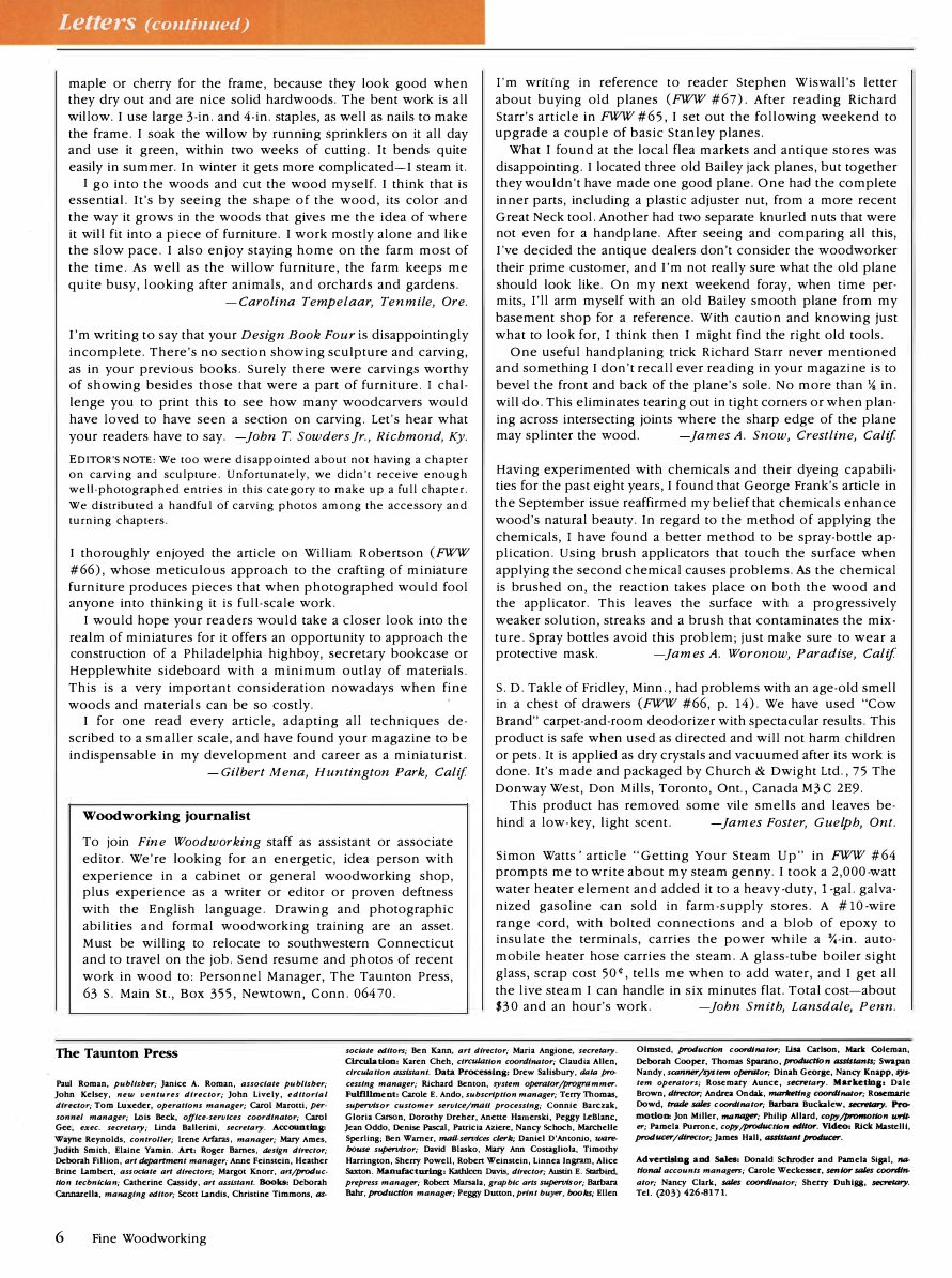 fina woodworking第68期