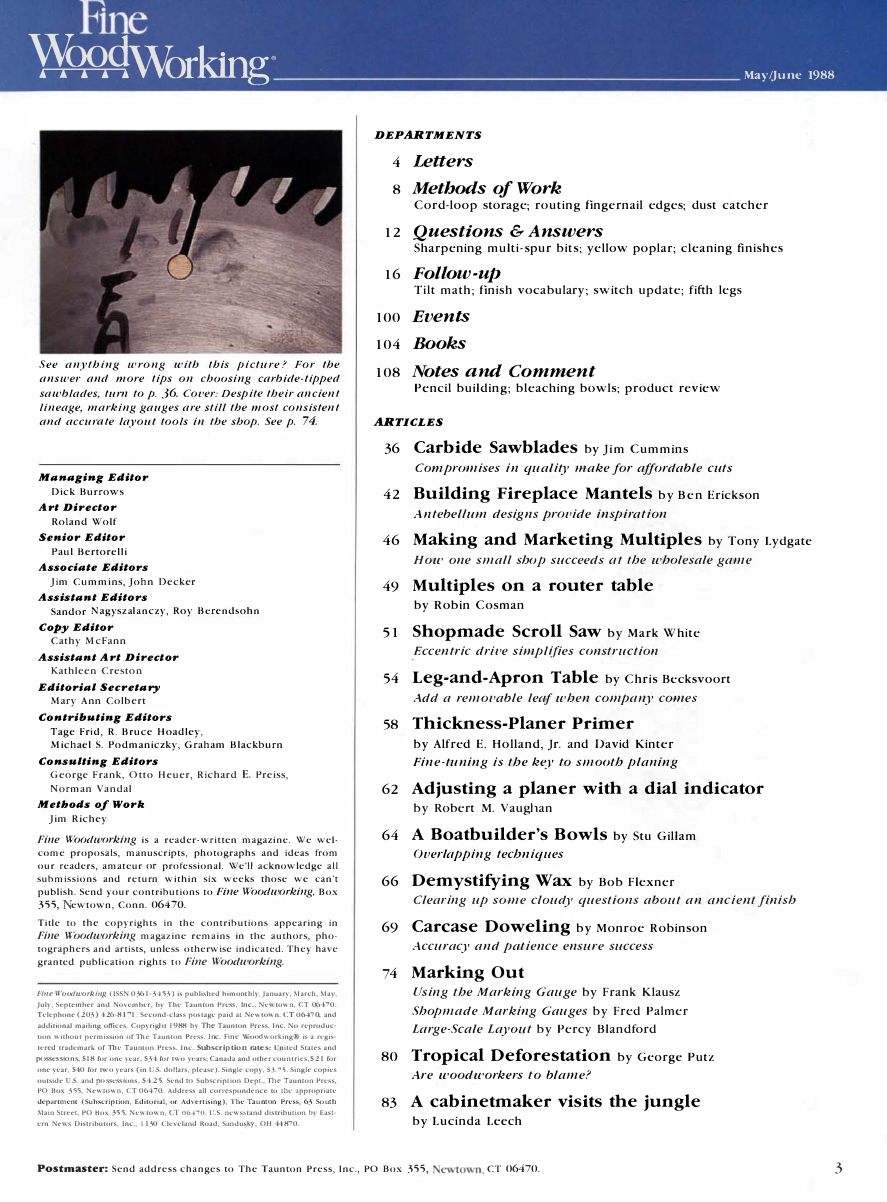 fina woodworking第70期