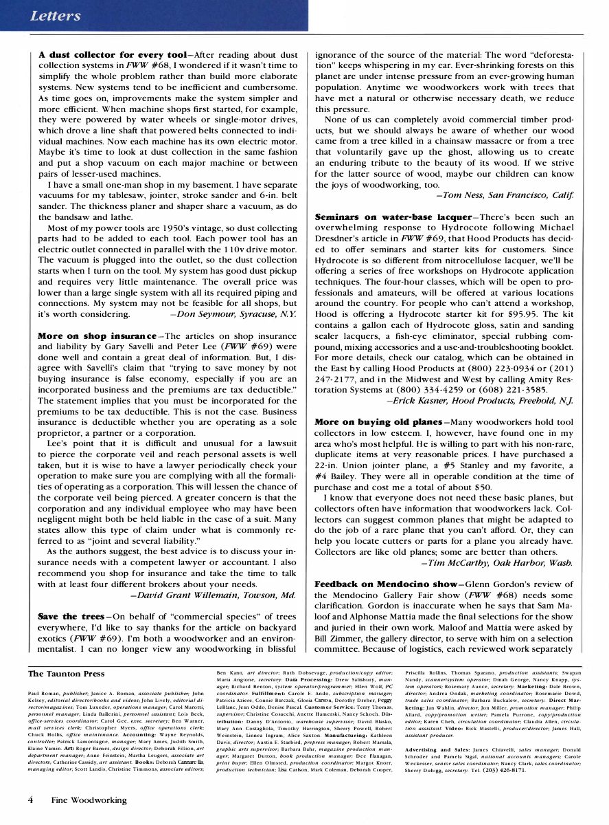 fina woodworking第70期