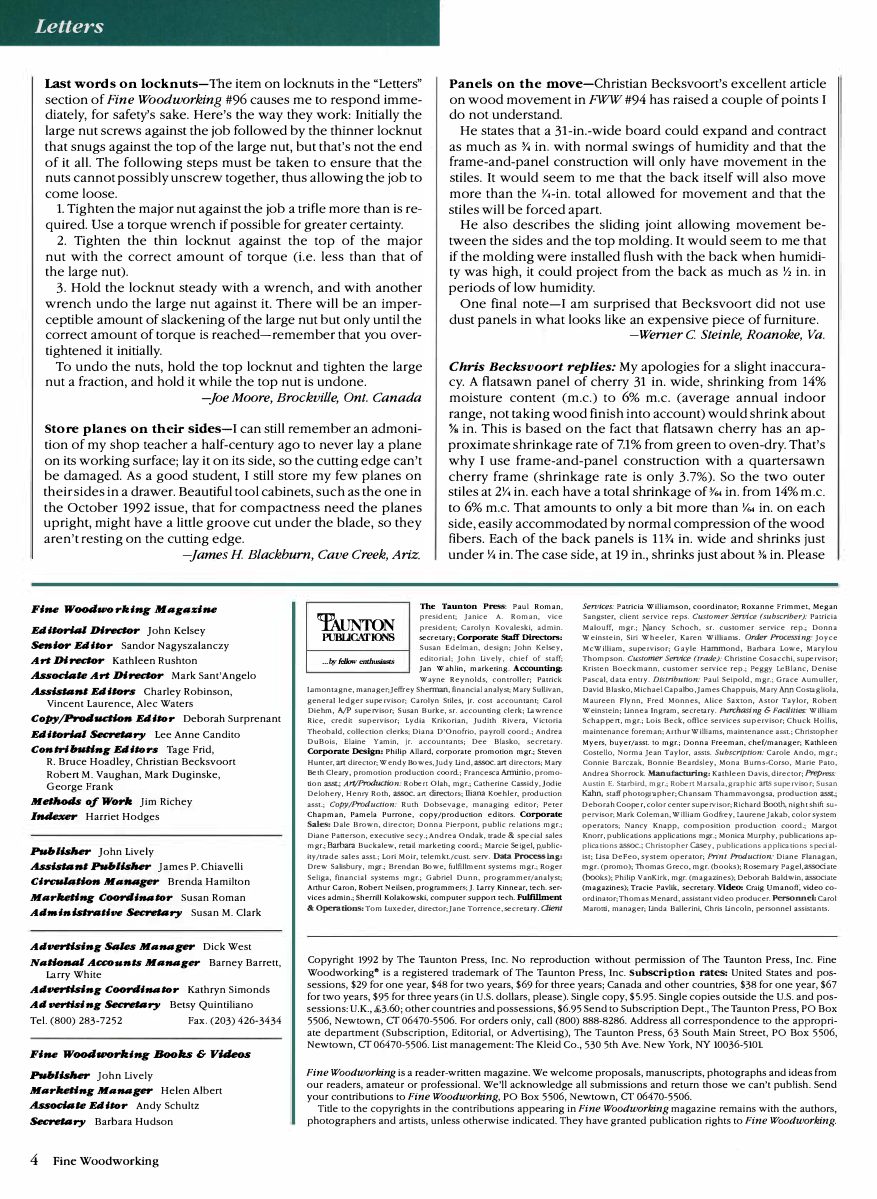 fina woodworking第97期