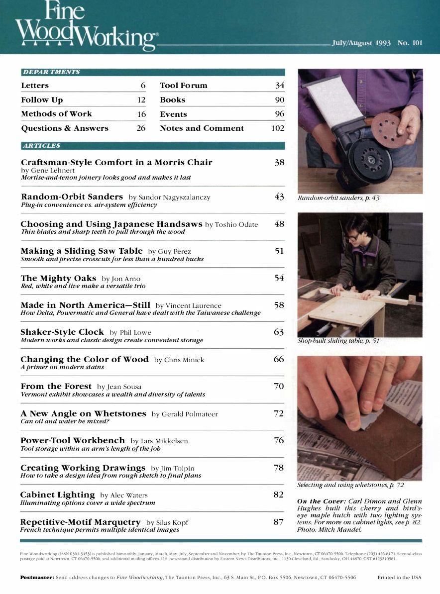 fina woodworking第101期