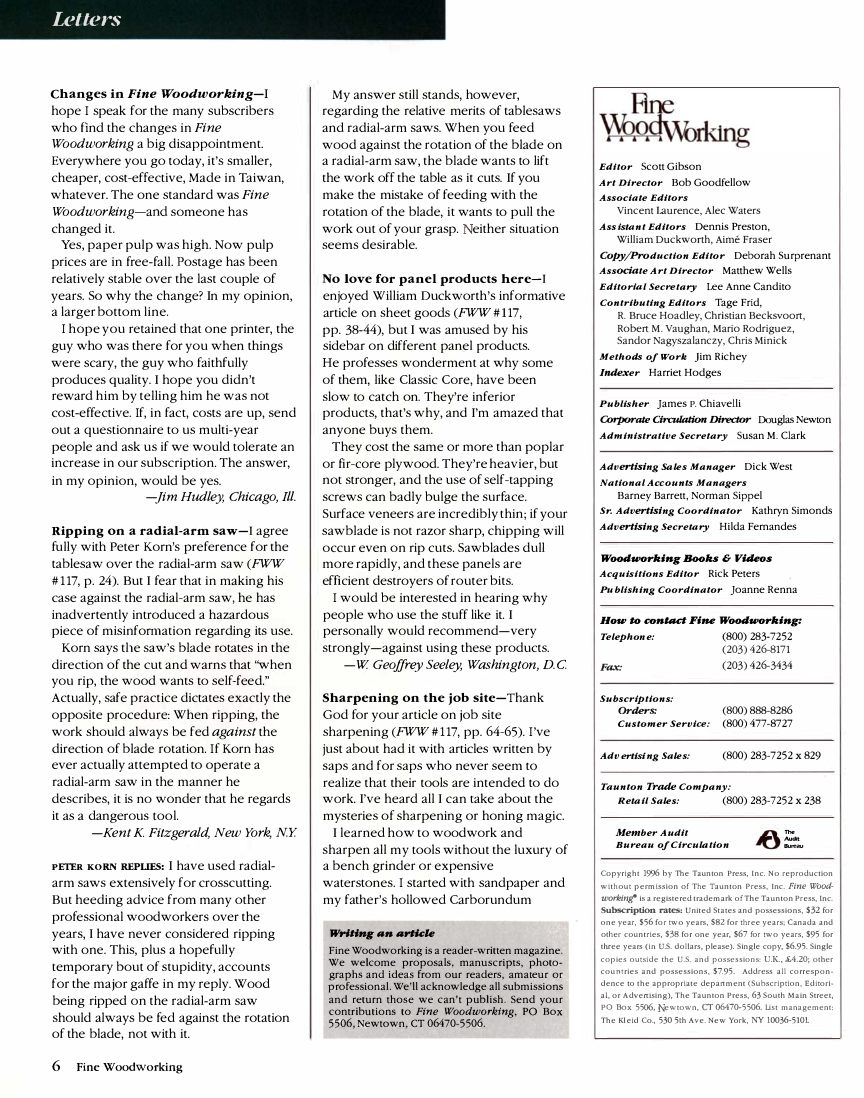 fina woodworking第118期