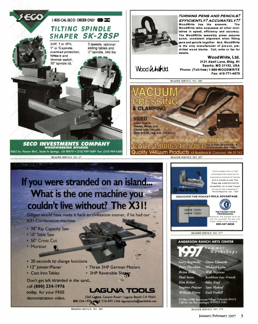 fina woodworking第122期