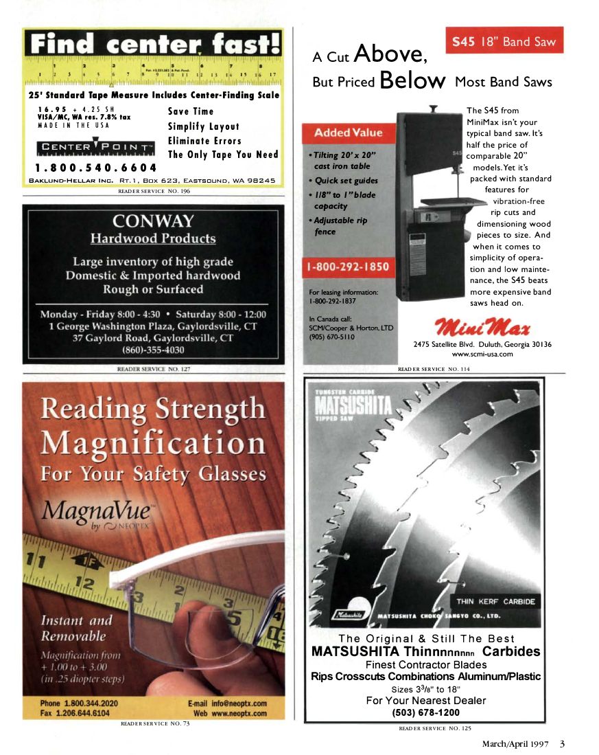 fina woodworking第123期