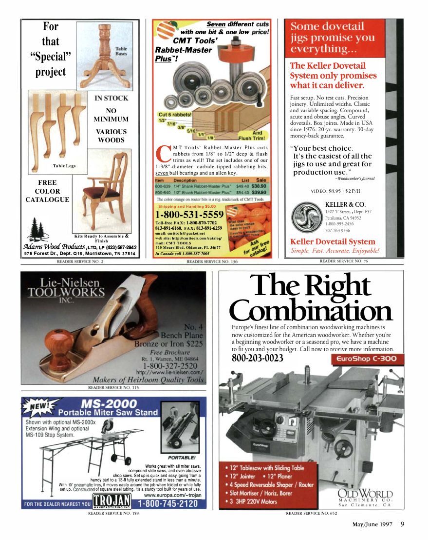 fina woodworking第124期