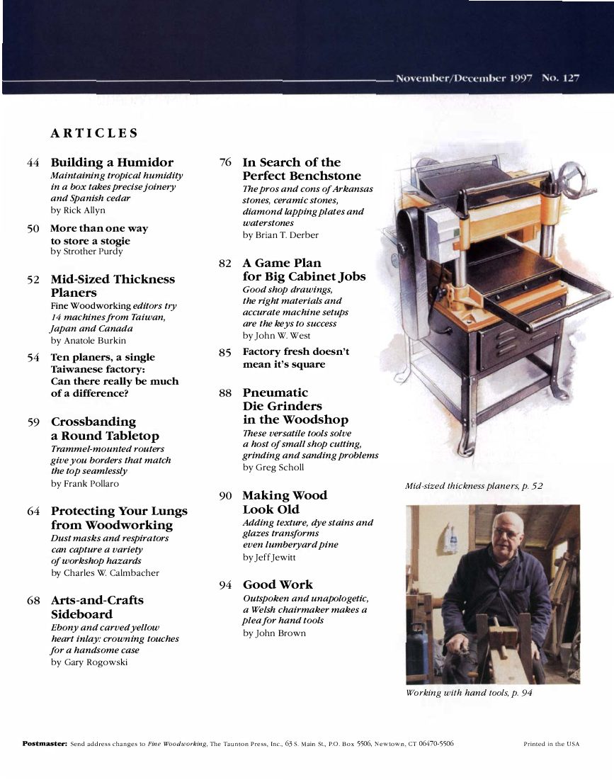 fina woodworking第127期