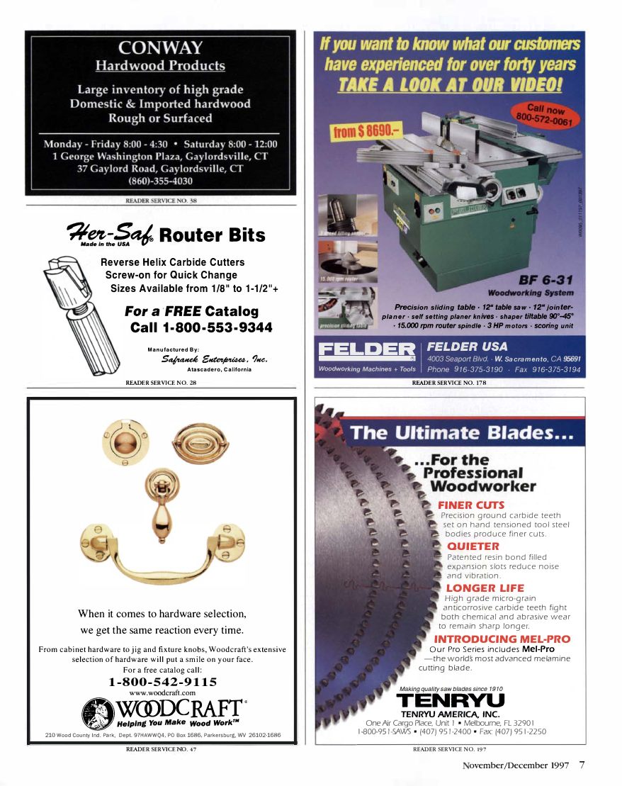 fina woodworking第127期