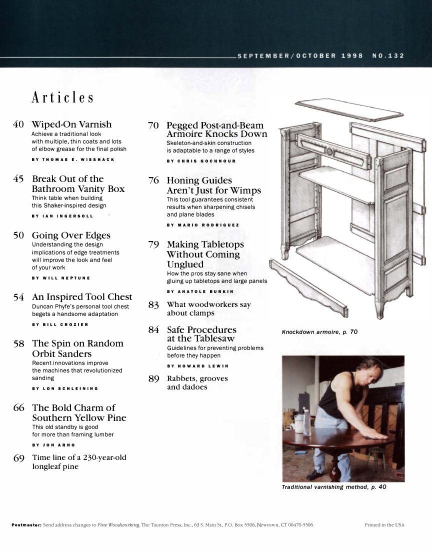 fina woodworking第132期
