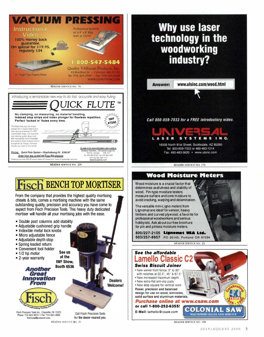 fina woodworking第143期