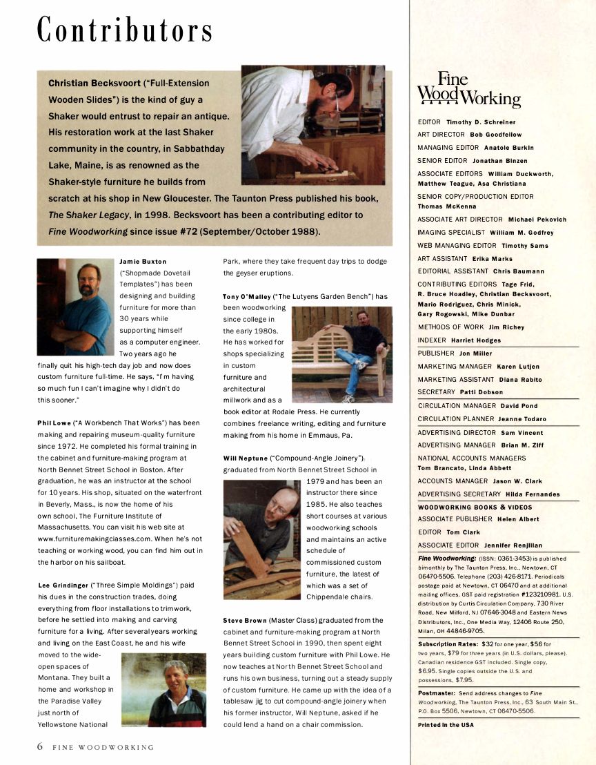 fina woodworking第143期