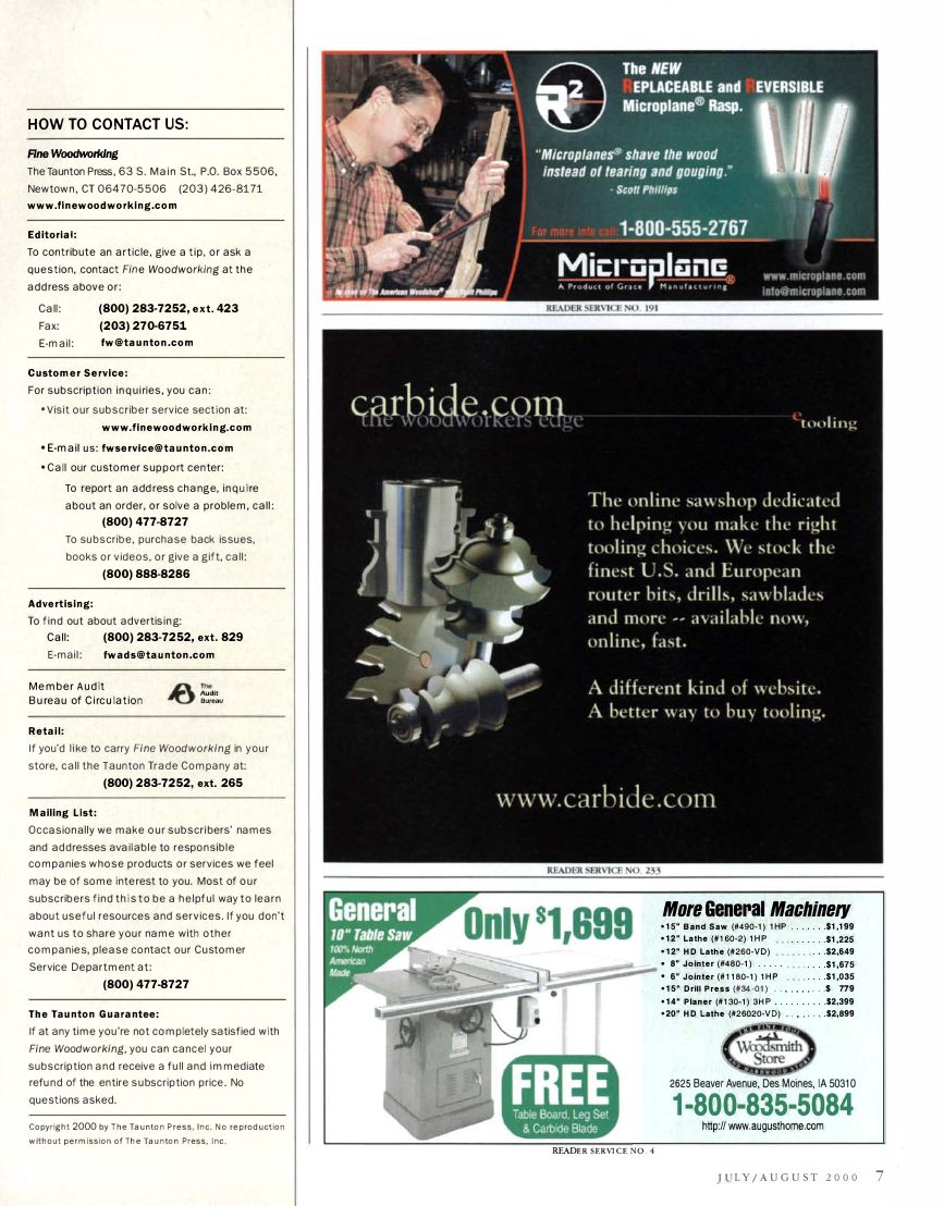 fina woodworking第143期