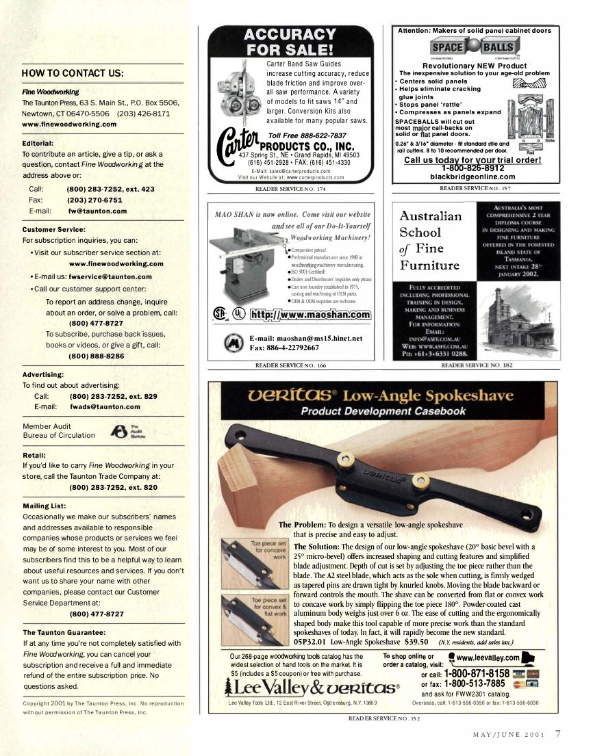 fina woodworking第149期