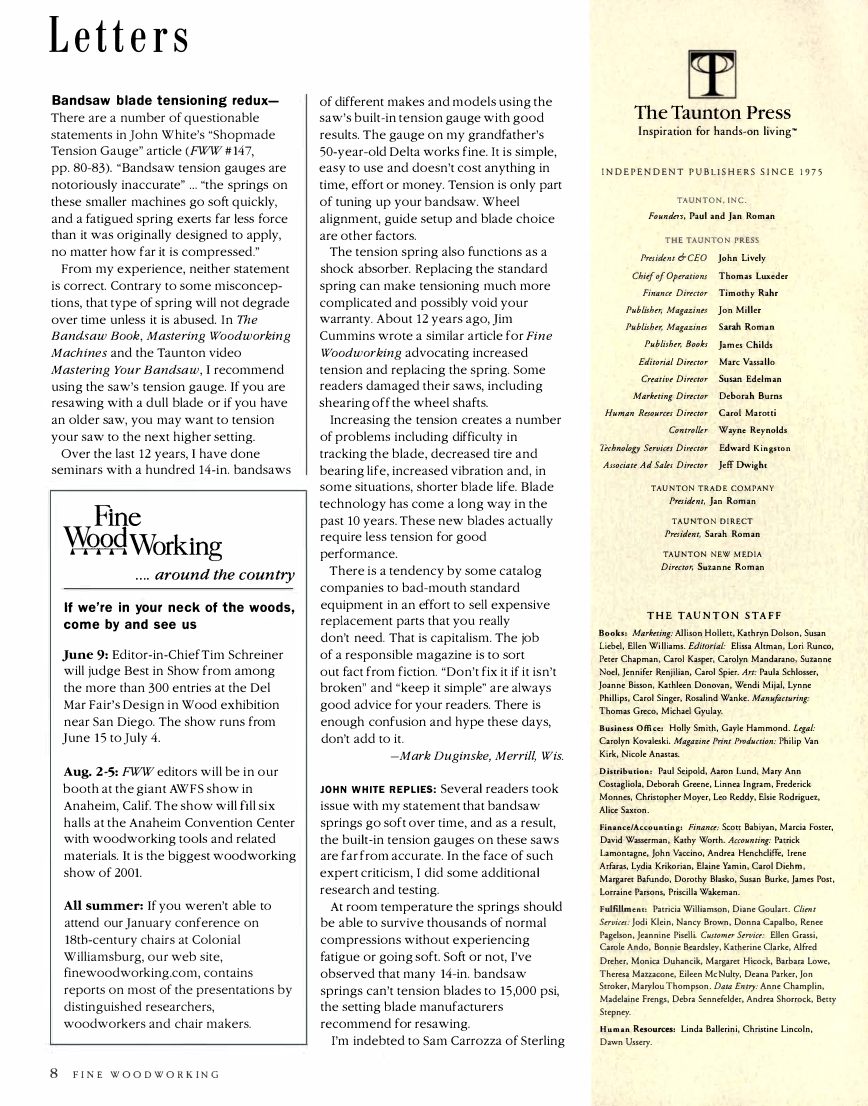 fina woodworking第149期