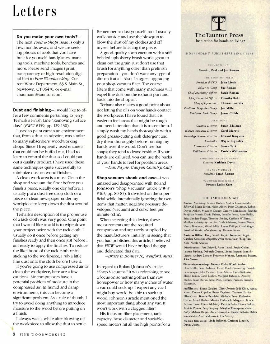 fina woodworking第164期