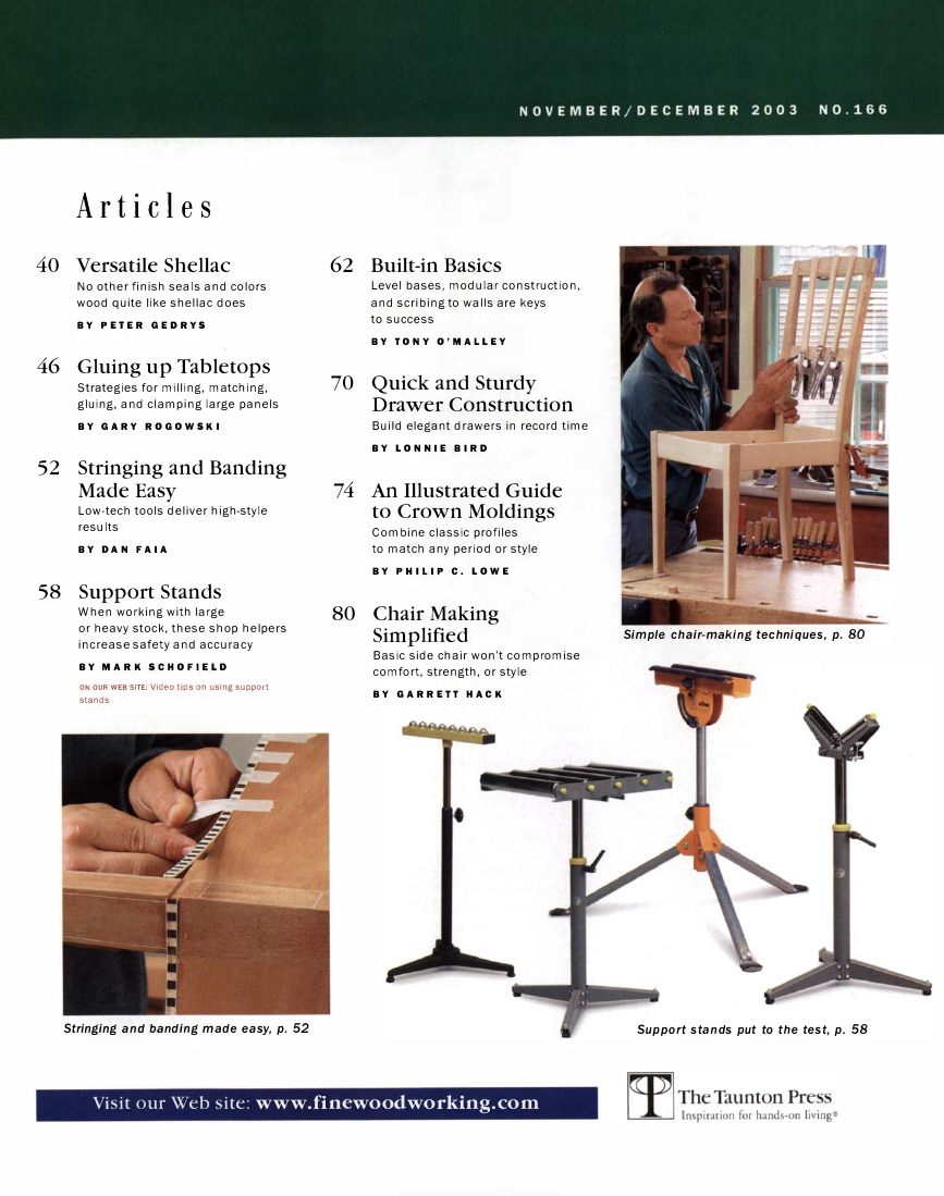 fina woodworking第166期