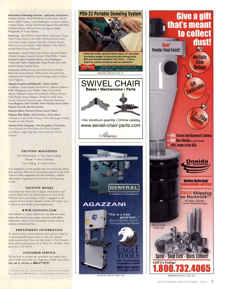 fina woodworking第166期