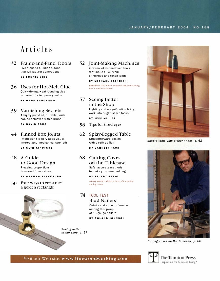 fina woodworking第168期