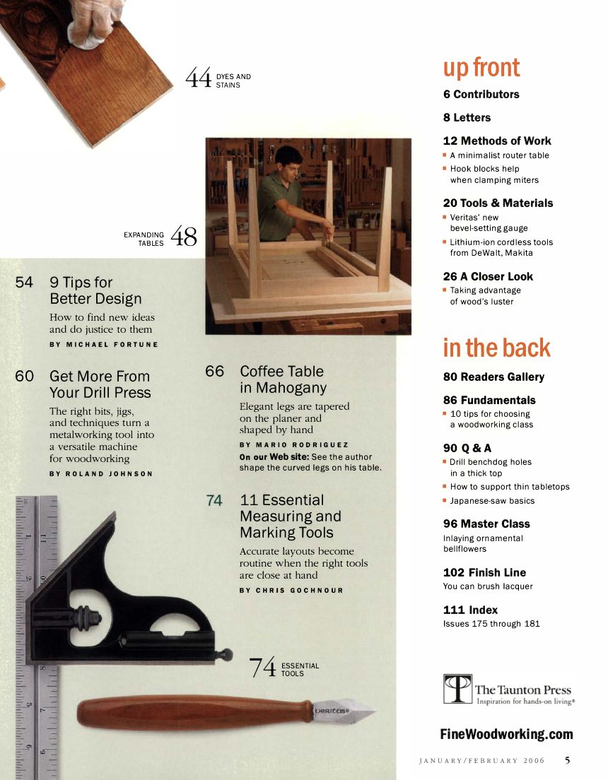 fina woodworking第182期