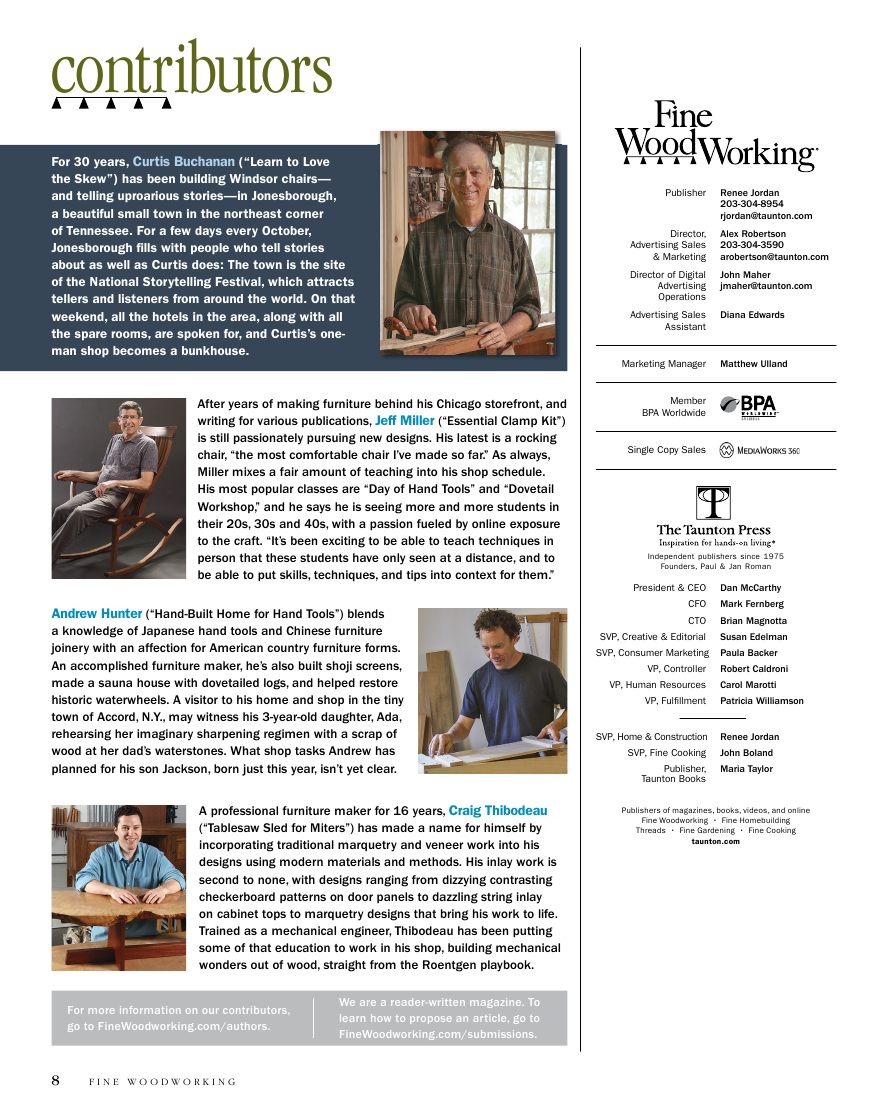 fina woodworking第257期