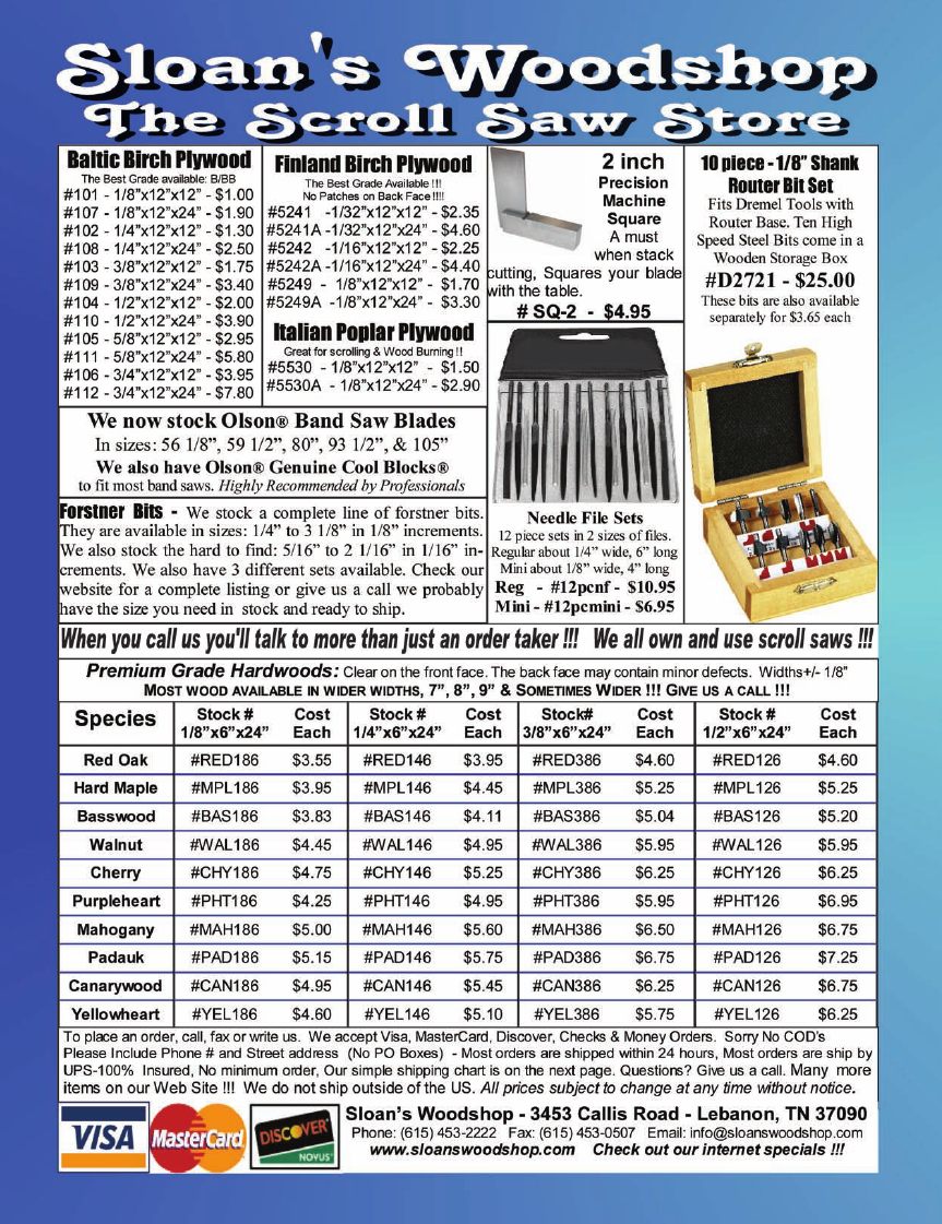 ScrollSaw Woodworking第24期