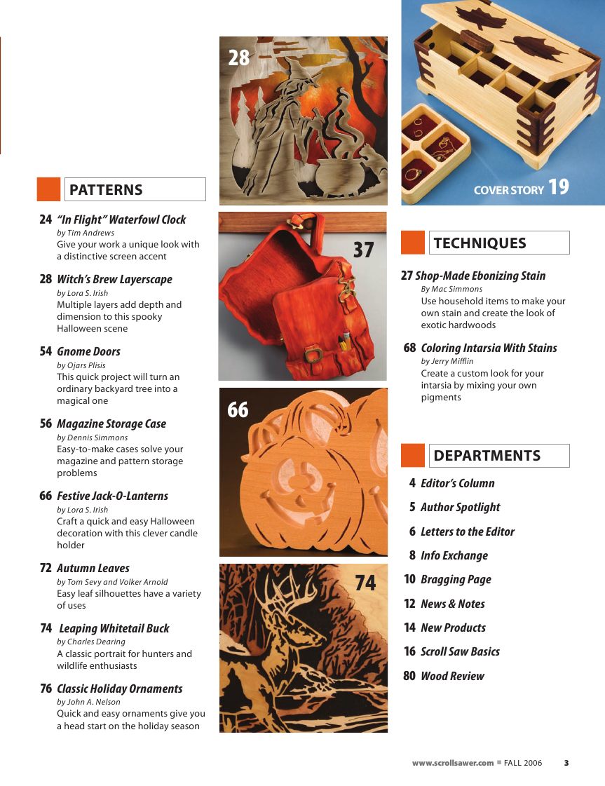 ScrollSaw Woodworking第24期