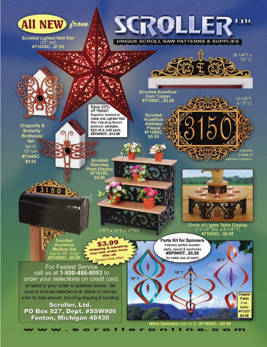 ScrollSaw Woodworking第24期