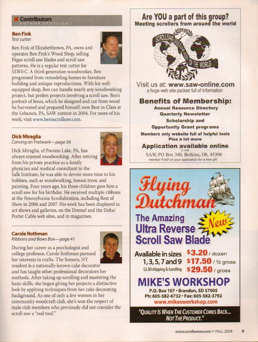 ScrollSaw Woodworking第32期