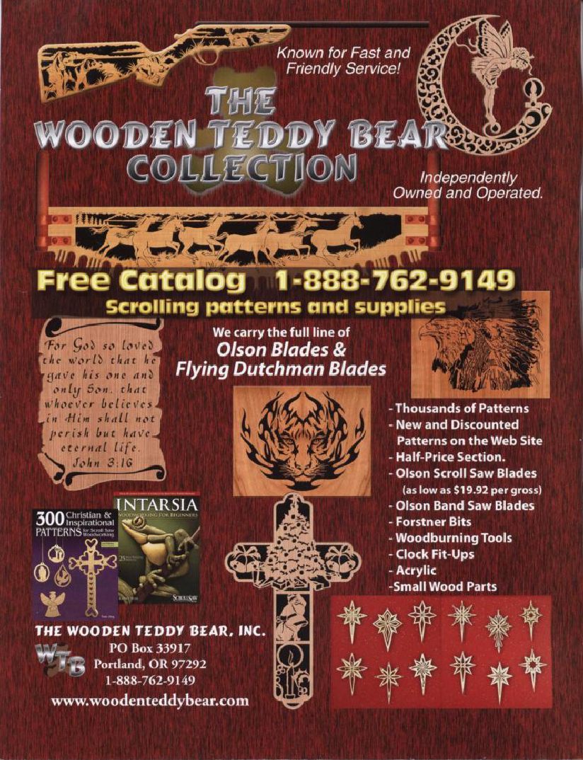 ScrollSaw Woodworking第40期