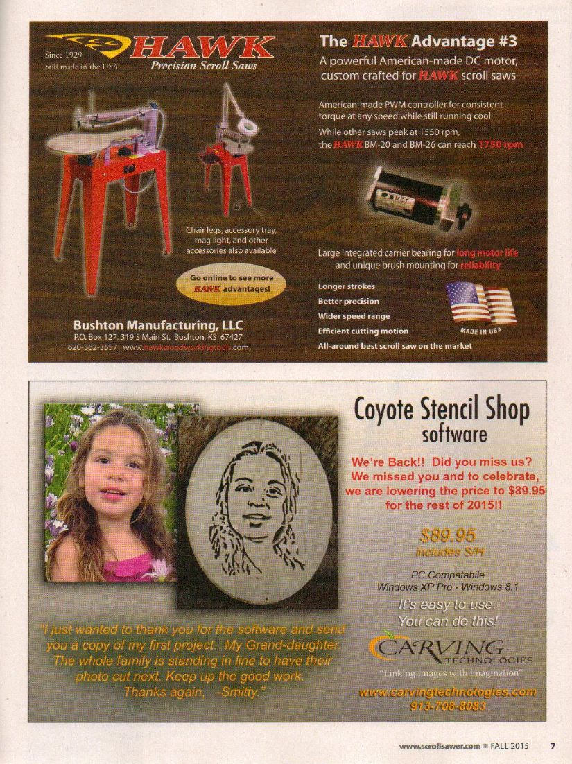 ScrollSaw Woodworking第60期