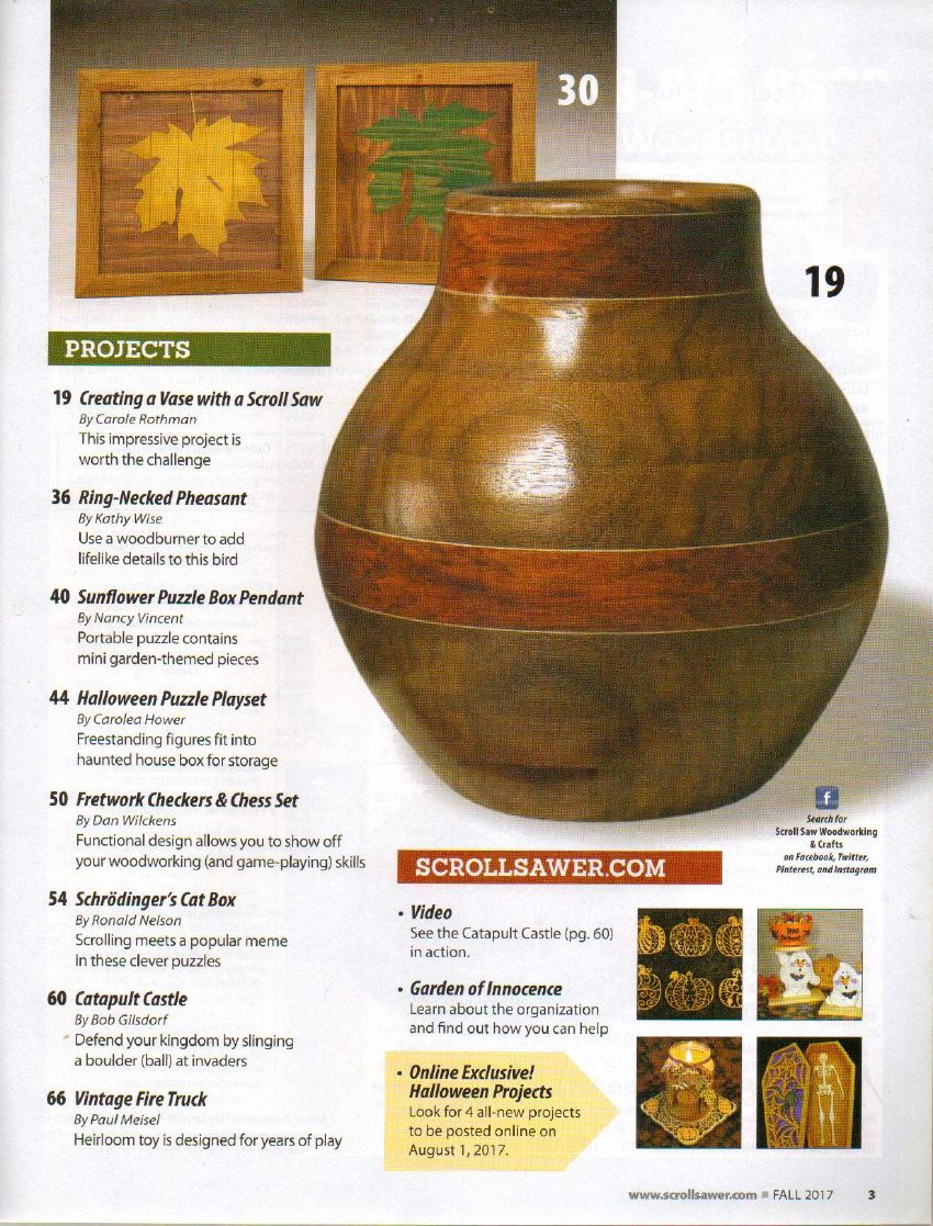 ScrollSaw Woodworking第68期