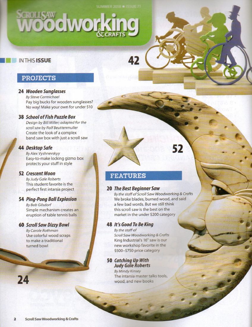 ScrollSaw Woodworking第71期