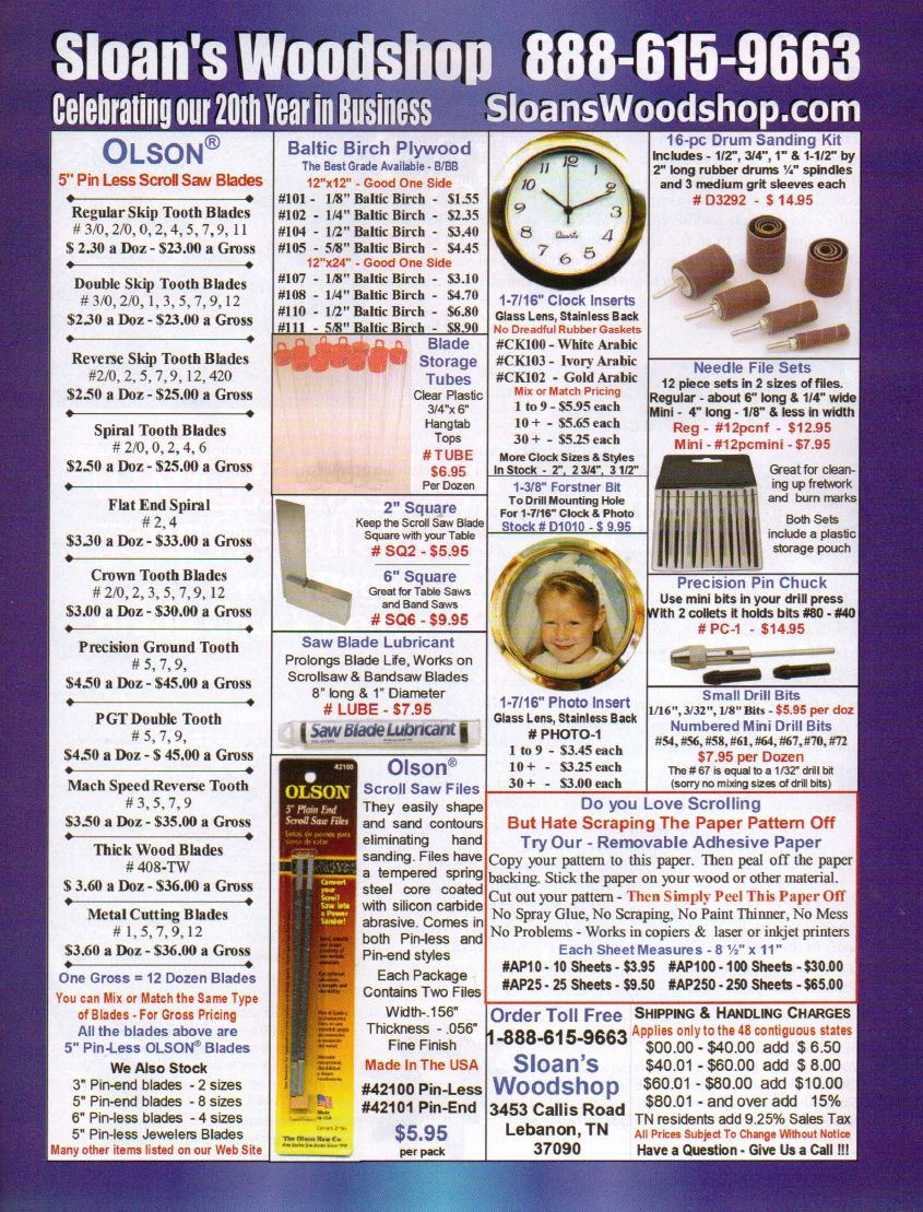 ScrollSaw Woodworking第71期