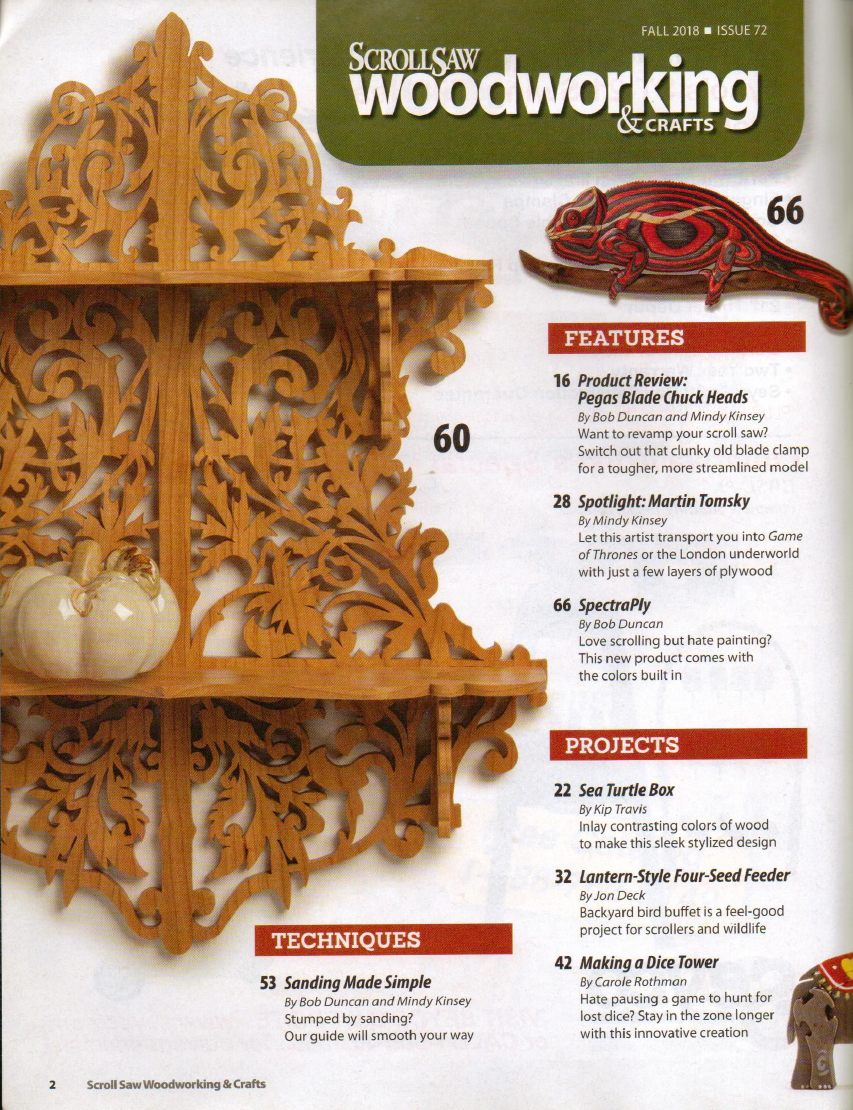 ScrollSaw Woodworking第72期