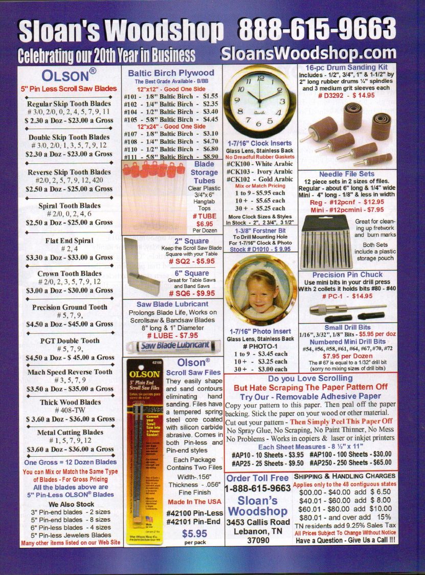 ScrollSaw Woodworking第72期