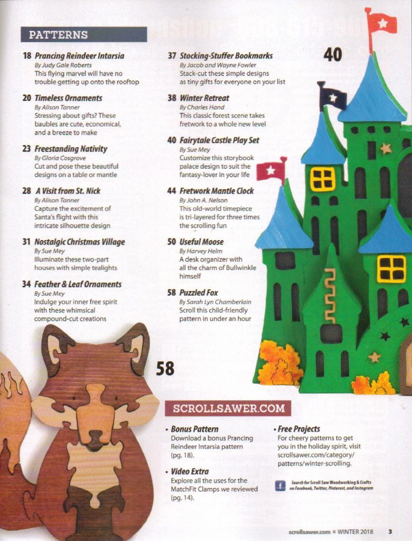 ScrollSaw Woodworking第73期