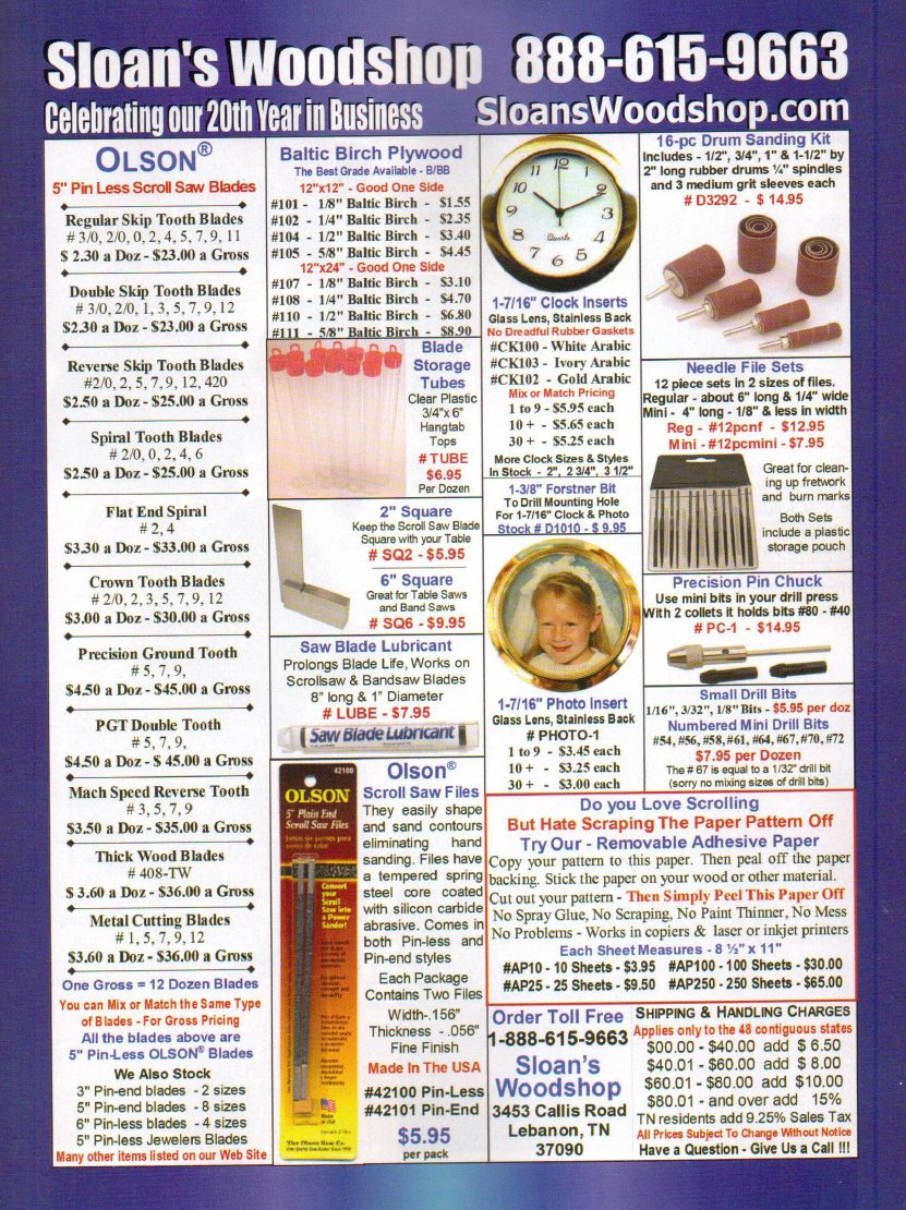 ScrollSaw Woodworking第74期