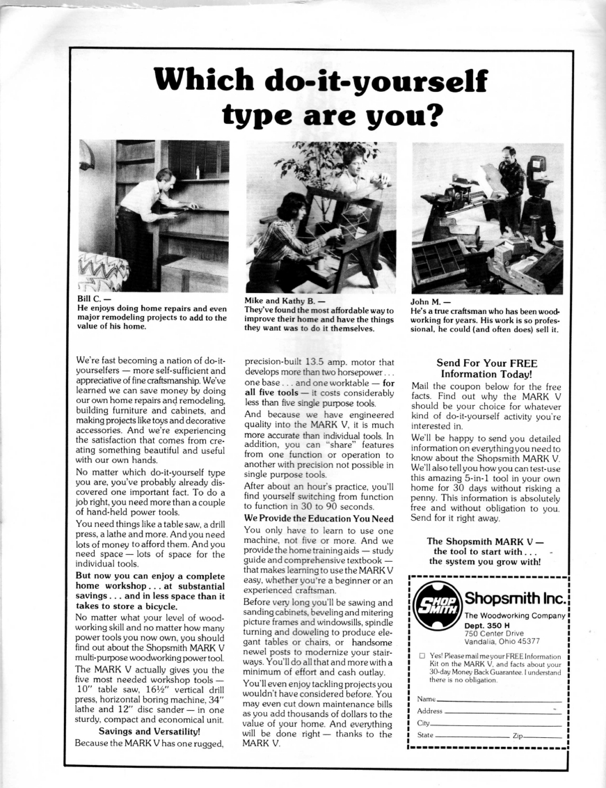 woodworker journal 1980年第5期