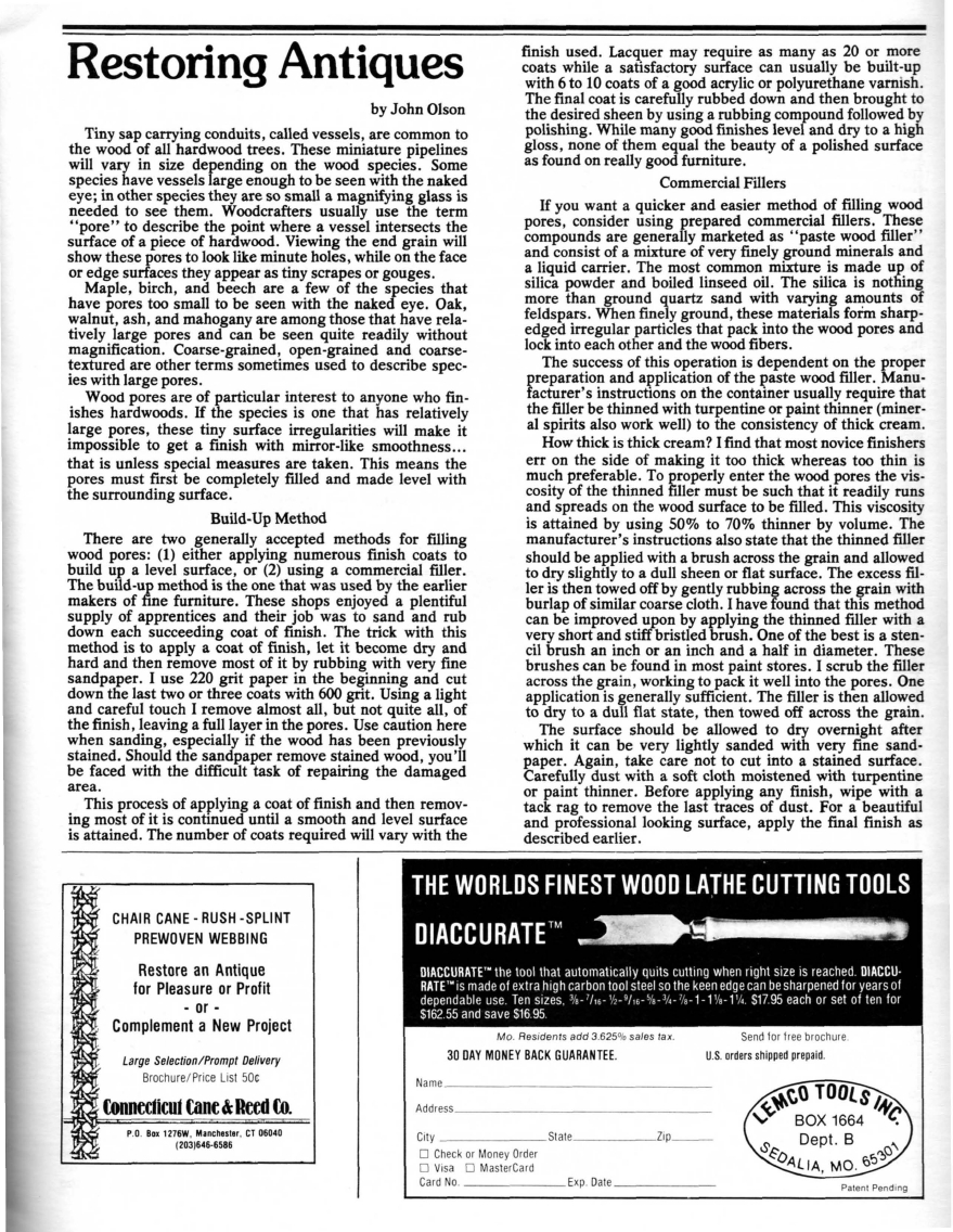 woodworker journal 1981年第3期